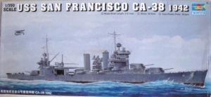 TRUMPETER 1/350 05309 USS SAN FRANCISCO CA-38 1942